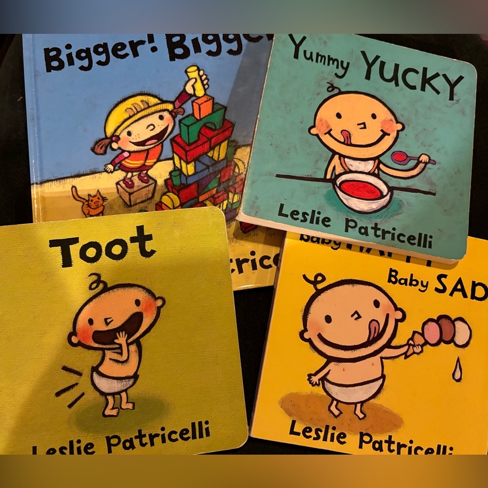 Linda Patricelli 4 Board Book Bundles